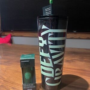 Starbucks Green Glow Keychain